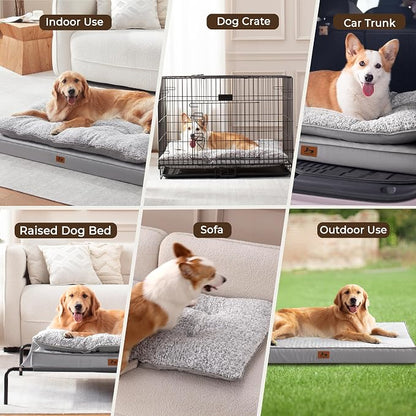 2-Pack Waterproof Dog Bed Medium Size Dogs, Plush Cushion & Orthopedic - Image 9