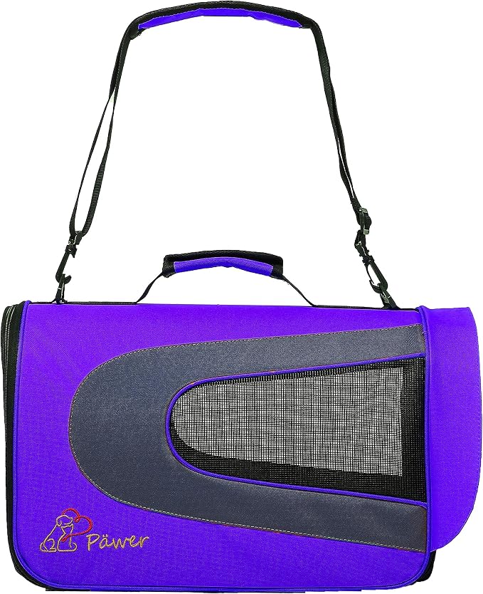 Pawer 18” x 11”x 11” Soft-Sided Foldable Airline Approved Pet Carrier by P%C3%84WER