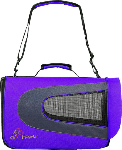 Pawer 18” x 11”x 11” Soft-Sided Foldable Airline Approved Pet Carrier by P%C3%84WER