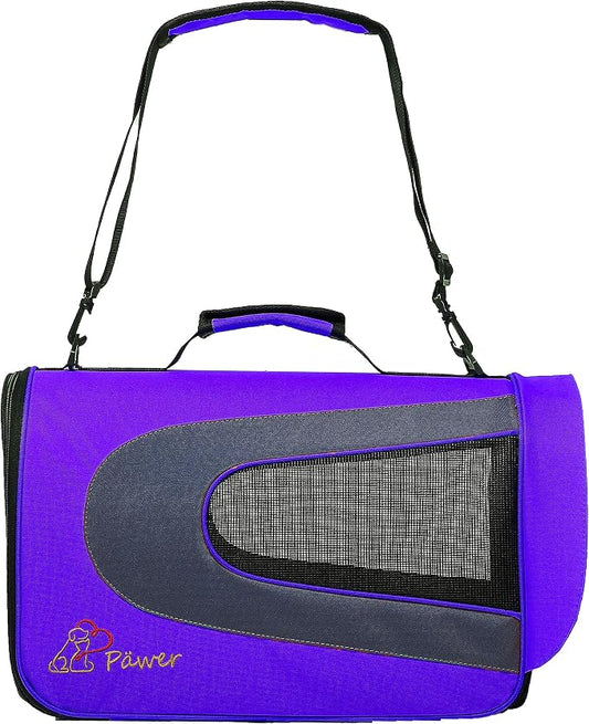 Pawer 18” x 11”x 11” Soft-Sided Foldable Airline Approved Pet Carrier by P%C3%84WER