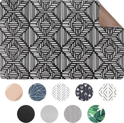 NALALAS Dog Mat for Food and Water, Cat Feeding Mat | Waterproof Dog Bowl Mat | by NALALAS