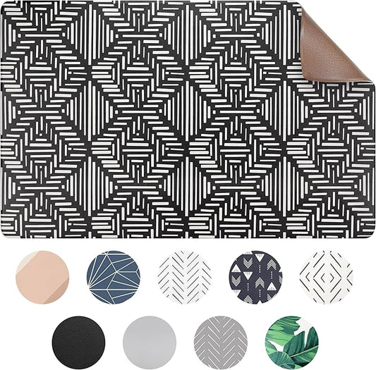 NALALAS Dog Mat for Food and Water, Cat Feeding Mat | Waterproof Dog Bowl Mat | by NALALAS
