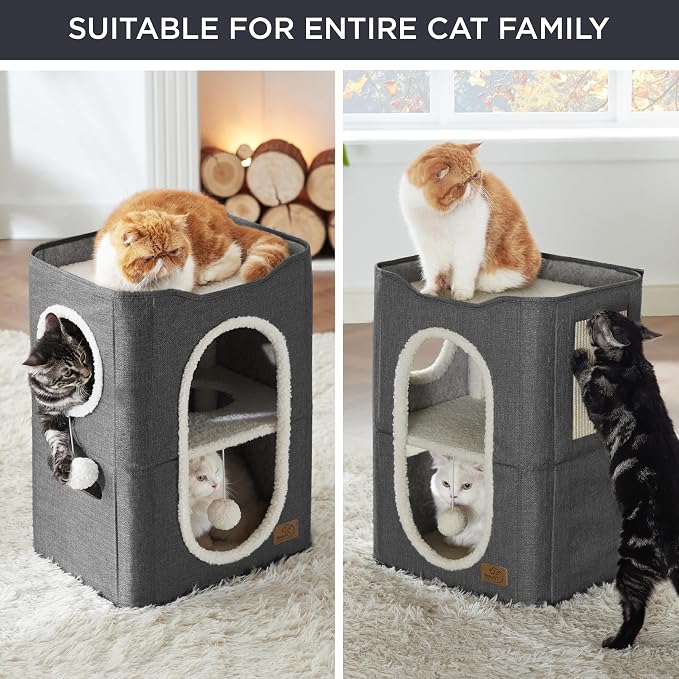 Bedsure 2 Story Cat House - Image 5