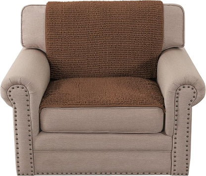 H.VERSAILTEX Plush Chenille Couch Armrest Cover 2 Packs Thick and Soft Sofa - Image 7