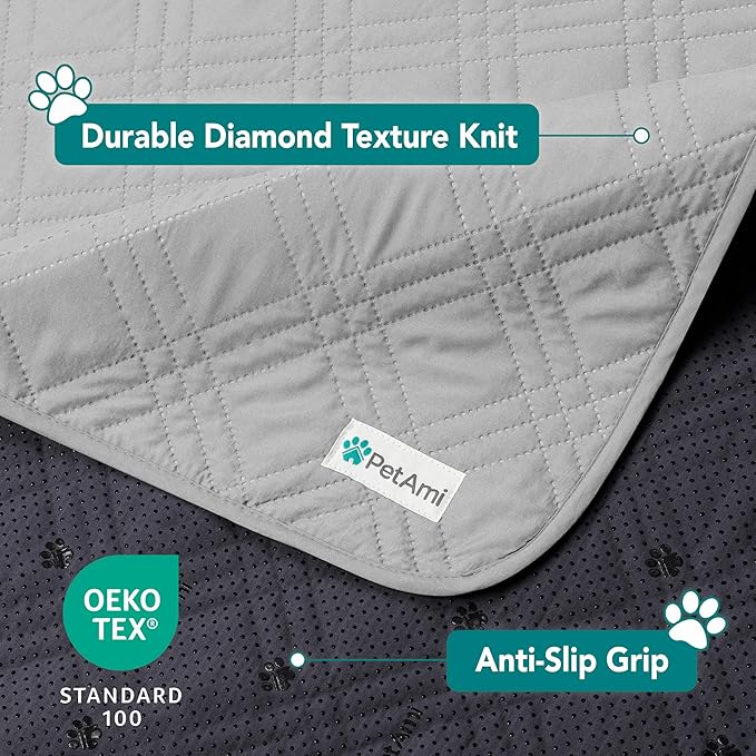 PetAmi Waterproof Bed Cover for Dogs, Pet Blanket Couch Cover, Reversible - Image 3