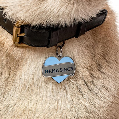 Two Tails Pet Company Personalized 'Mama's Boy' Pet ID Tag - Image 6