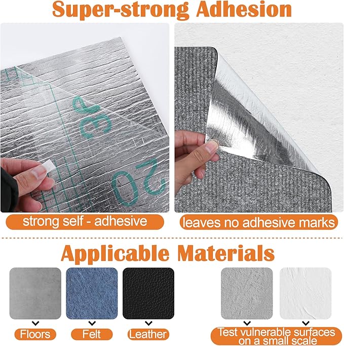 Cat Scratch Furniture Protector-100 x 15.8" Trimmable Self-Adhesive Cats Claws - Image 3