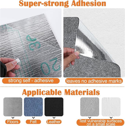 Cat Scratch Furniture Protector-100 x 15.8" Trimmable Self-Adhesive Cats Claws - Image 3