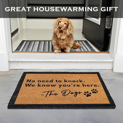 MAINEVENT No Need to Knock We Know You're Here Door Mat 30x17 Inch, No Need to - Image 6