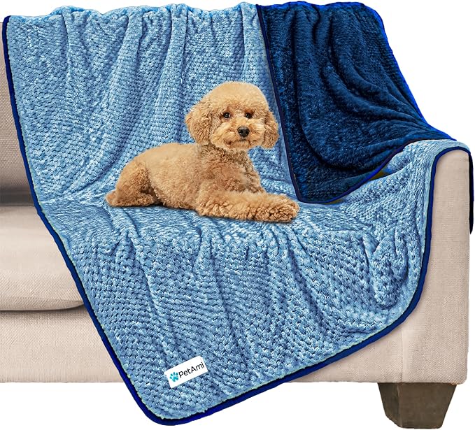 PetAmi Waterproof Dog Blanket, Leakproof Puppy Blanket by PetAmi