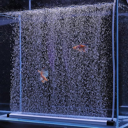 hygger Aquarium Bubble Strip, Nano Air Bubble Curtain Wall Aquarium, Quiet High by hygger