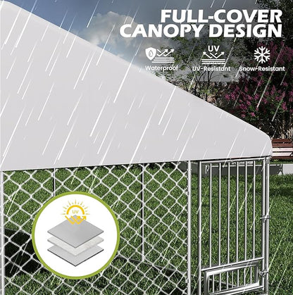 13FT x 13FT Outdoor Dog Kennel - Image 4