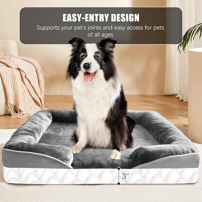 Orthopedic Dog Bed with Sides - Image 5