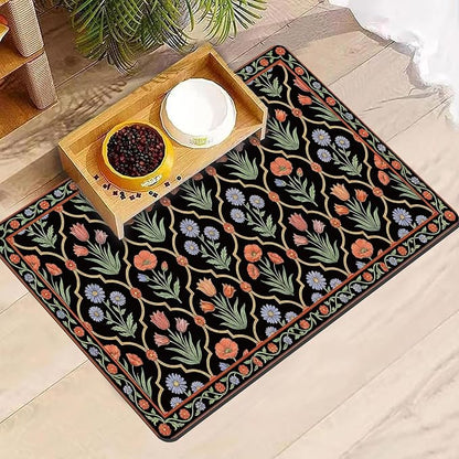 Pet Feeding Mat 24 x 16 Inch, Waterproof Non Slip Rubber Bowl Pad Mat - Image 7