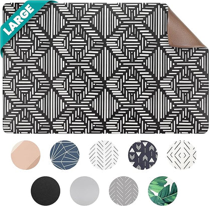 NALALAS Large Dog Mat for Food and Water, Cat Feeding Mat | Large Waterproof by NALALAS