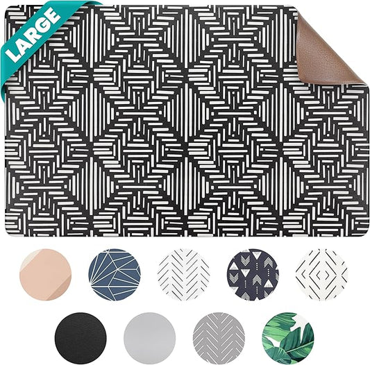 NALALAS Large Dog Mat for Food and Water, Cat Feeding Mat | Large Waterproof by NALALAS