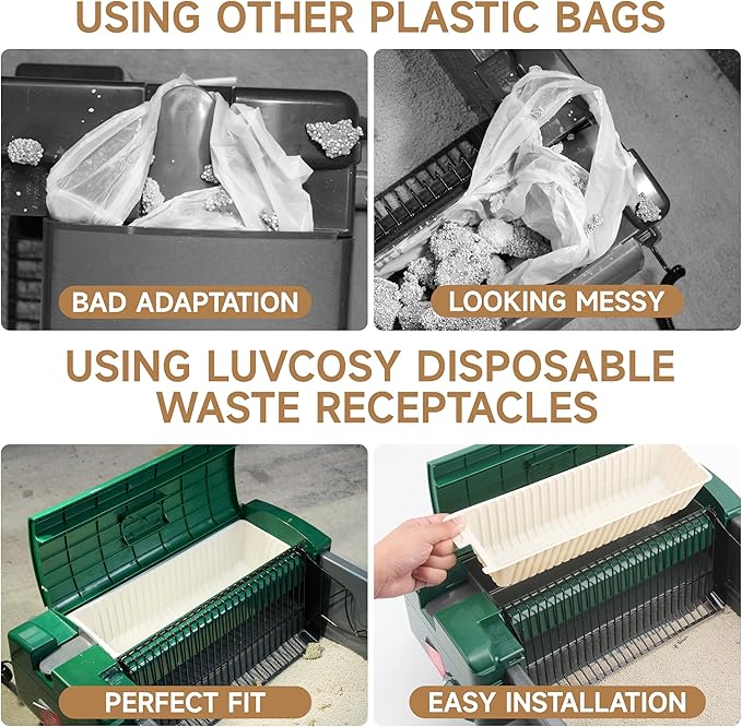30Pcs Disposable Waste Receptacles Compatible - Image 3