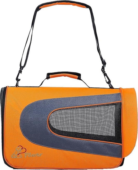 Pawer 18” x 11”x 11” Soft-Sided Foldable Airline Approved Pet Carrier by P%C3%84WER