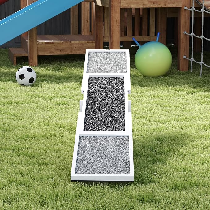 PawHut Wooden Dog Agility Seesaw - Image 8