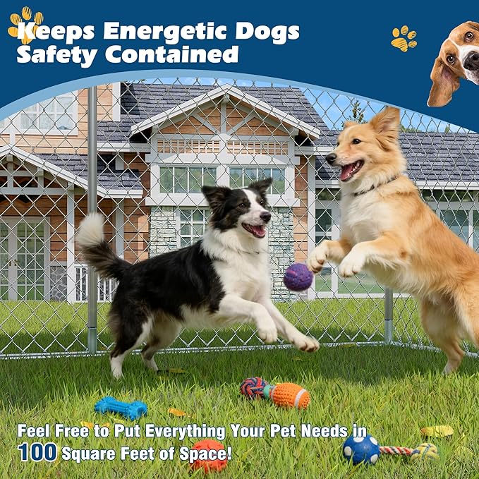 10×10×7 FT Outdoor Dog Kennel - Image 5