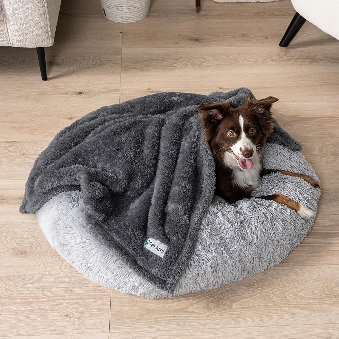 PetAmi Fluffy Waterproof Dog Blanket - Image 3