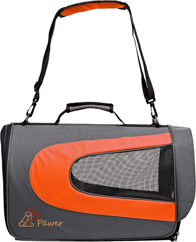 Pawer 18” x 11”x 11” Soft-Sided Foldable Airline Approved Pet Carrier by P%C3%84WER