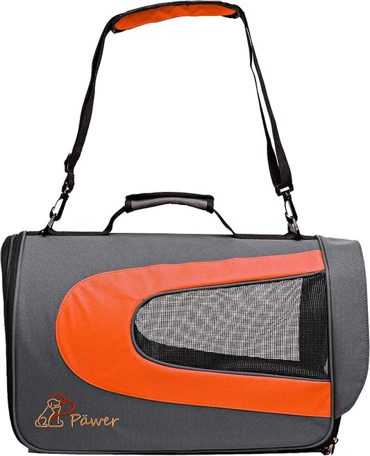 Pawer 18” x 11”x 11” Soft-Sided Foldable Airline Approved Pet Carrier by P%C3%84WER
