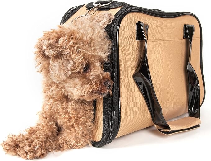 Pet Life ® 'Mystique' Fashion Designer Travel Soft-Folding Airline Apprived Pet - Image 4