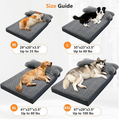 KISYYO Orthopedic XL Dog Beds for Extra Large Dogs - Image 4