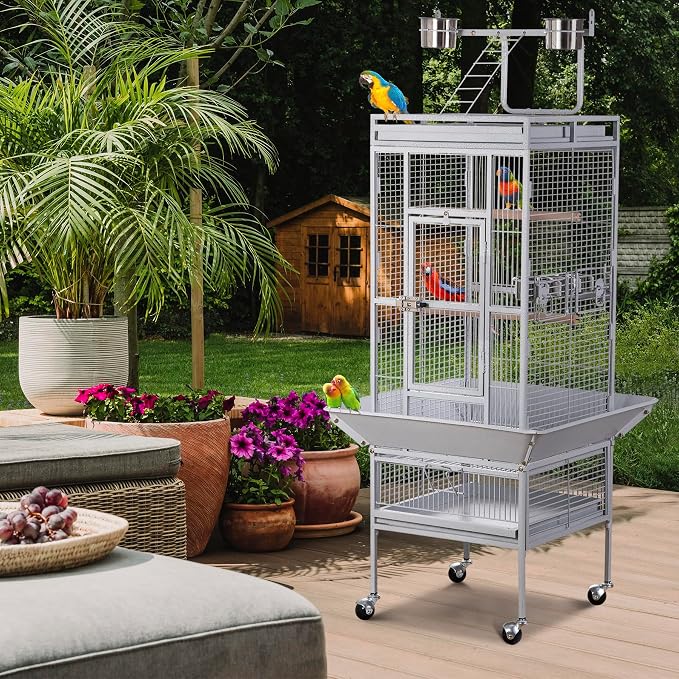 ZENY 61-inch Large Parrot Cockatiel Bird Cages - Image 2