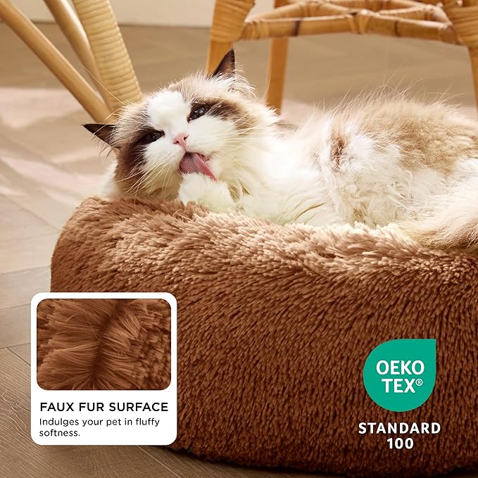 Bedsure Calming Cat Beds for Indoor Cats - Image 3