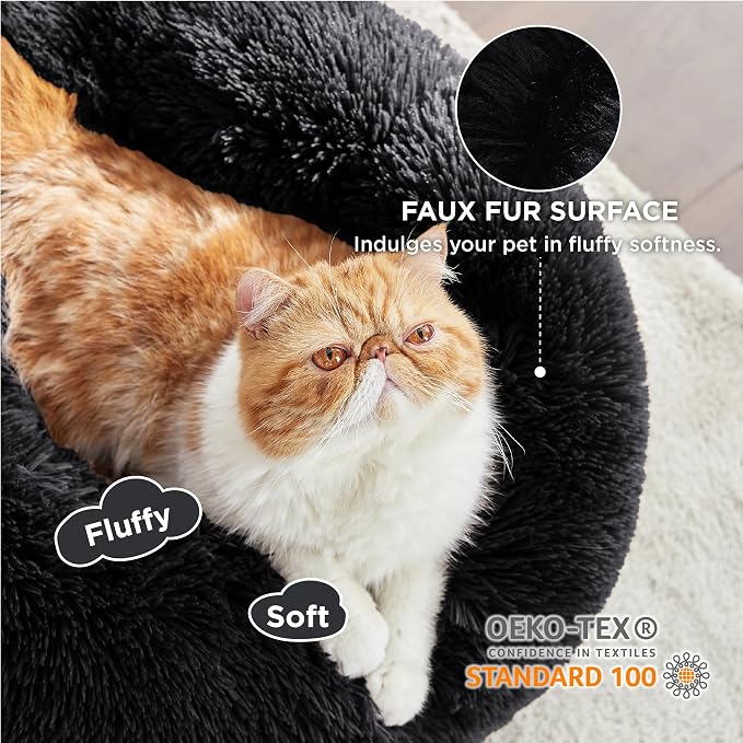 Bedsure Calming Cat Beds for Indoor Cats - Image 2