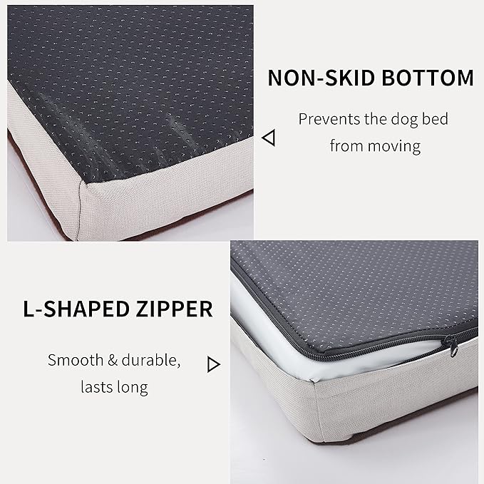 Orthopedic Memory Foam Dog Bed, Cooling Dog Beds - Image 6