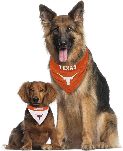 Pets First Collegiate Pet Accessories, Reversible Bandana, Texas Longhorns - Image 5