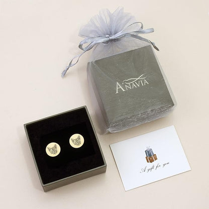 Anavia Pet Portrait & Handwriting Cufflinks Tie Clip Gift Box Set, Personalized - Image 7