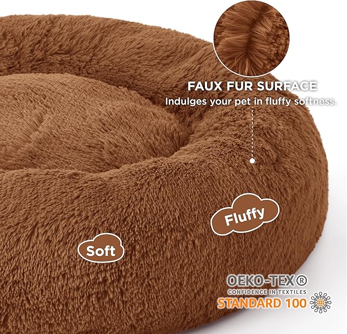 Bedsure Calming Dog Bed for Large Dogs - Image 5