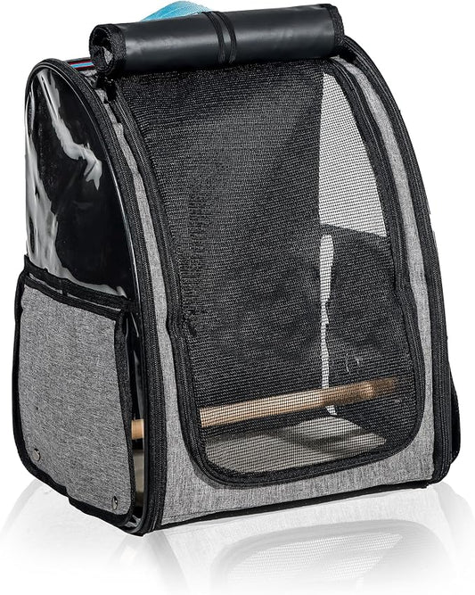 Trademark Innovations Bird Backpack, Bird Carrier Travel Cage, Portable Bird by Trademark+Innovations