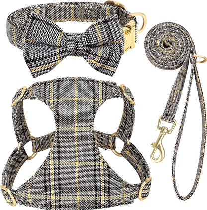Beirui Cute Small Dog Harness Collar and Leash Set by Beirui