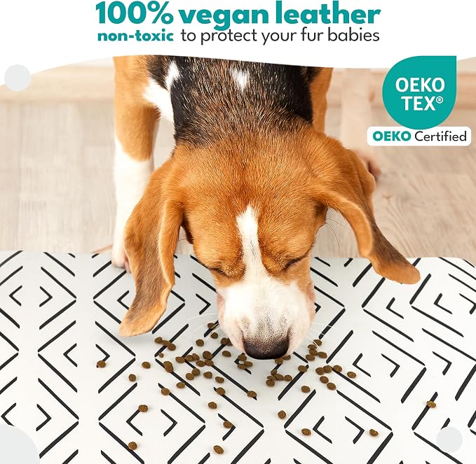 NALALAS Large Dog Mat for Food and Water, Cat Feeding Mat | Large Waterproof - Image 7