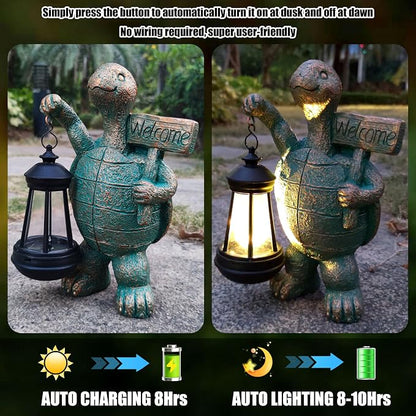 Turtle Garden Statue Outdoor Décor - Image 9