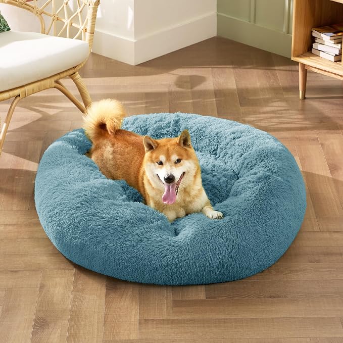 Bedsure Calming Dog Bed for Medium Dogs - Image 4