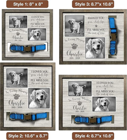 Personalized Dog Memorial Picture Frame Remembrance Gifts - Image 4