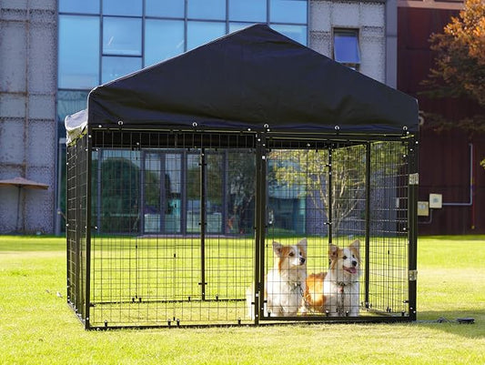 Large Outdoor Dog Enclosure, Heavy Duty Dog Cage - Image 2