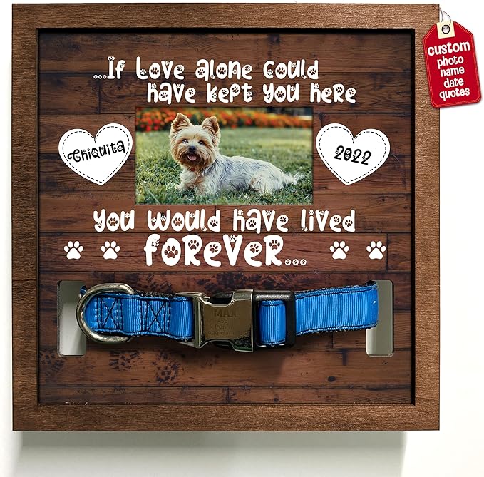 Personalized Dog Memorial Picture Frame by Bfigift