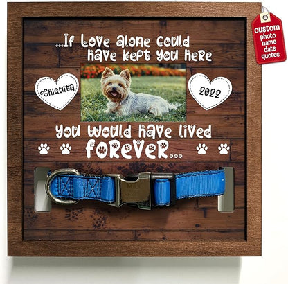 Personalized Dog Memorial Picture Frame by Bfigift