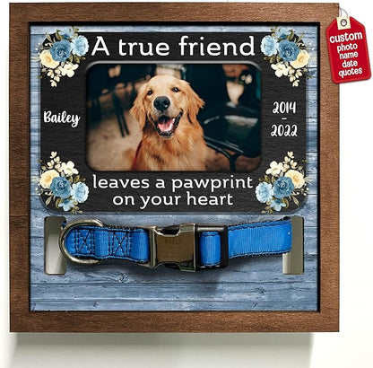 Dog Memorial Gifts Personalized Loss Of Pet Dog Memorial Picture Frame Pet Loss by Bfigift