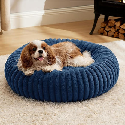 Bedsure ComfyFleece™ Donut Medium Dog Bed by BEDSURE
