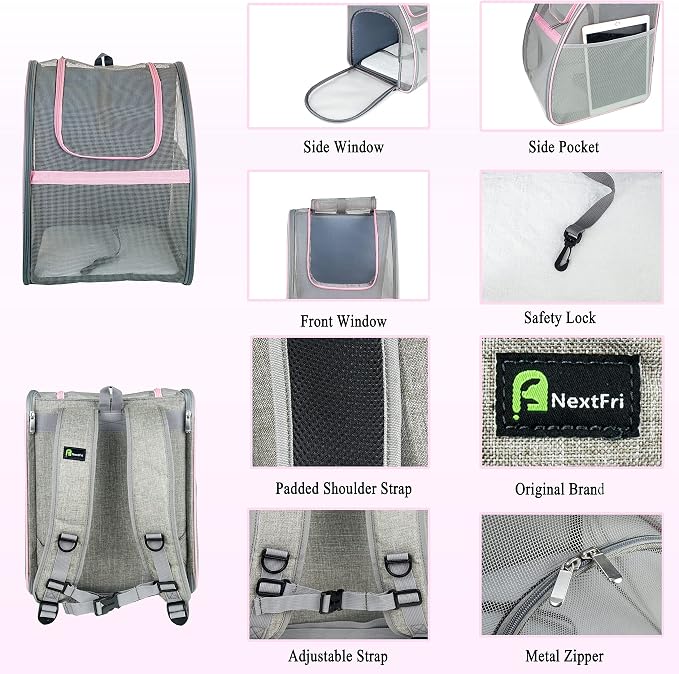 Pet Carrier Backpack, Ventilated and Breathable - Image 7