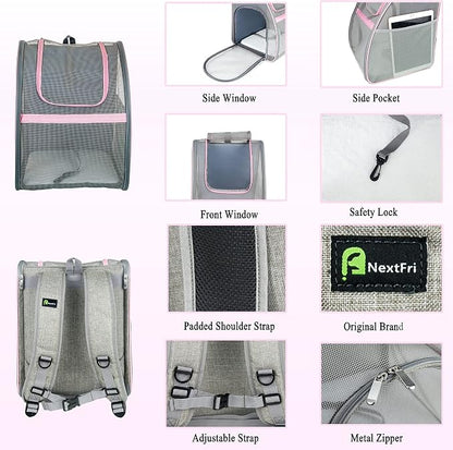 Pet Carrier Backpack, Ventilated and Breathable - Image 7