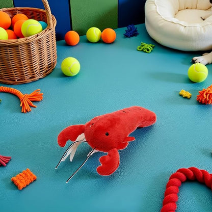 Dog Lobster Chew Toy Multi-Shape Comfortable to Touch Plush Cats Chew Stuffed - Image 5
